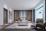 600平现代风格别墅卧室套房沙发装修效果图