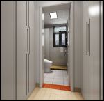 80平米二居室北欧风格卫生间装修设计效果图