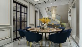西溪海500㎡现代欧式别墅客厅装修效果图