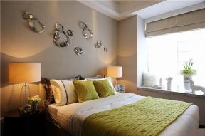 100平米二居室现代简约卧室装修设计效果图