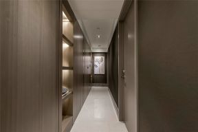 现代风格三居123平走廊装修设计效果图大全