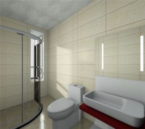 98平米日式两居室卫生间装修设计效果图