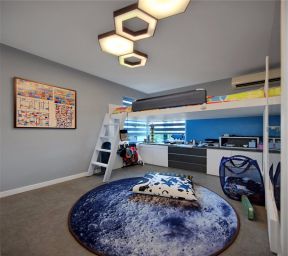 120平米四居室古典风格儿童房装修设计效果图