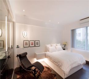 158平米四居室现代简约风格卧室装修设计效果图