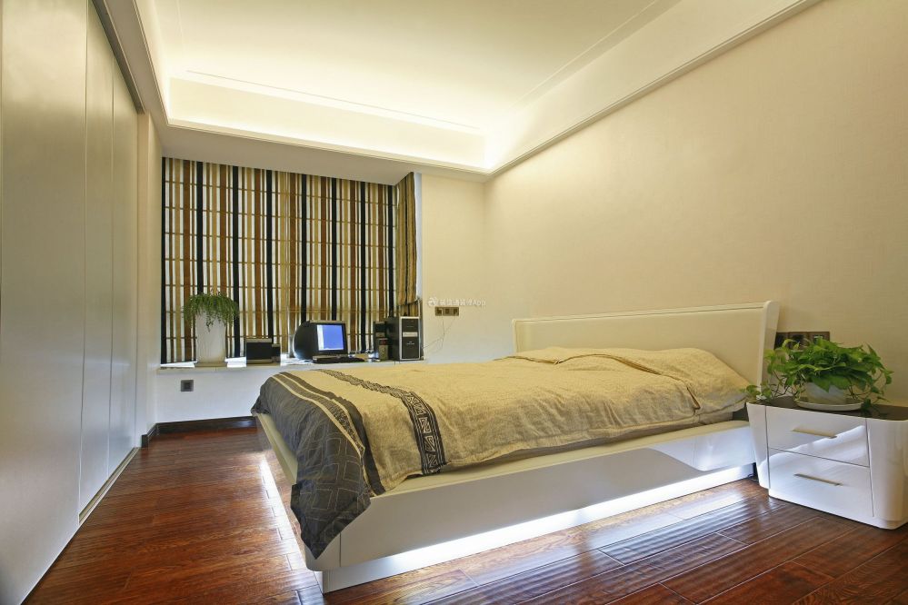 120平米四居室欧式风格卧室装修设计效果图