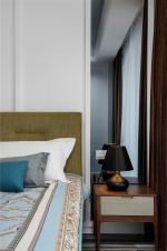  吉泰紫樾台现代风格118平米三居室装修效果图案例