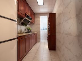 87平米三居室欧式风格厨房装修设计效果图