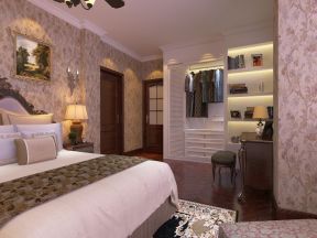 500平米欧式别墅卧室装修设计效果图