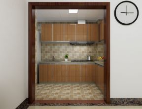 80平米二居室北欧风格厨房装修设计效果图