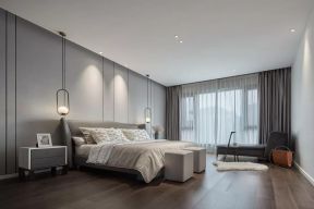 300平米四居室现代风格卧室装修设计效果图