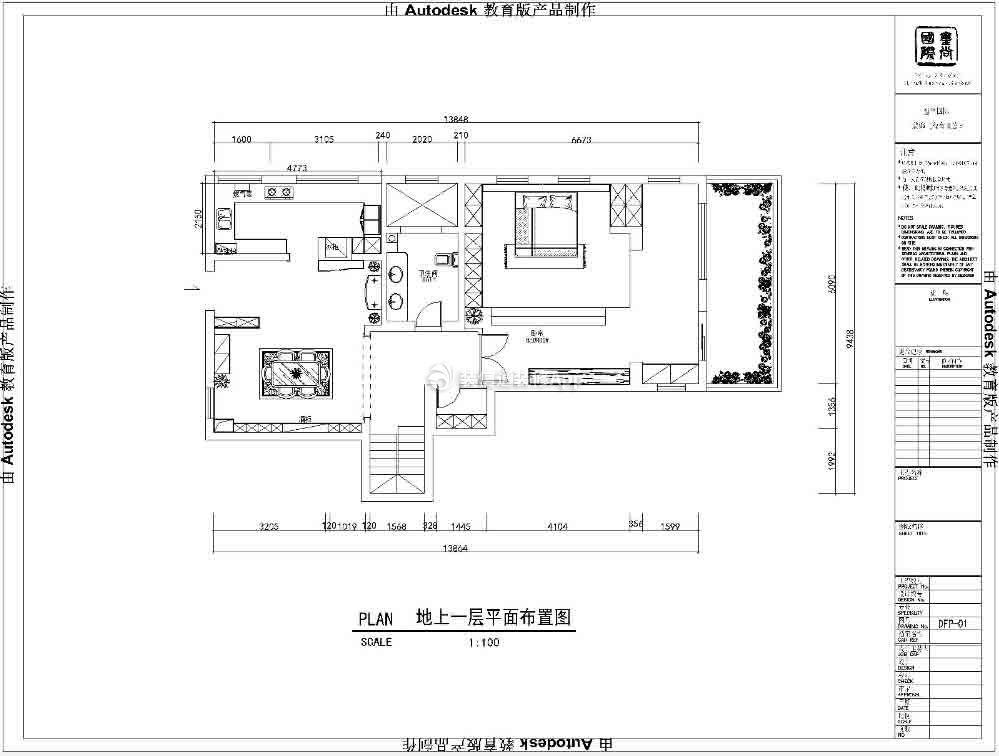 316平别墅装修设计户型图