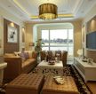 2023现代风格93平三居室客厅沙发装修效果图欣赏