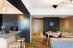 日式北欧风格180平米三居室餐厅餐桌设计图片欣赏