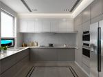 三居157平现代风格厨房整体橱柜设计图片
