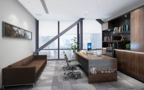 800平现代风格办公室装修设计效果图