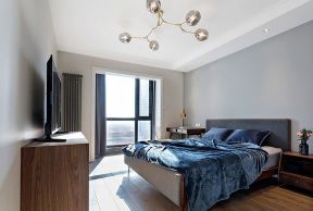 北欧风格80平米小户型两居室卧室吊顶设计效果图