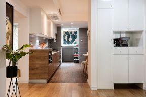 北欧风格120平米两居室厨房橱柜装修效果图欣赏