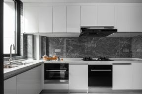 136平米三居室欧式厨房装修设计效果图