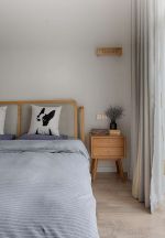 140平米四居室欧式风格卧室窗帘装修设计效果图