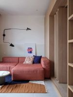 97平米三居室北欧风格沙发背景墙装修设计效果图