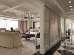 380平米美式风格别墅客厅装修设计效果图大全