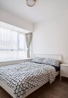 100平米北欧风格三居室卧室装修设计效果图