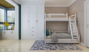 137平米三居室简欧风格儿童卧室装修设计效果图