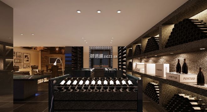 酒庄150平米现代风格装修效果图