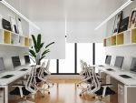 博森创奇现代风格1200平米办公室装修