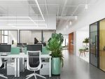 博森创奇现代风格1200平米办公室装修
