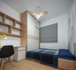 2023北欧风格110平米三居室书房榻榻米设计图片
