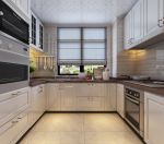 119平米三居室轻奢风格厨房装修设计效果图