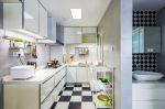 90平米两居室北欧风格厨房装修效果图片大全