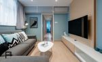 北欧风格54.7平米一居室客厅装修效果图欣赏