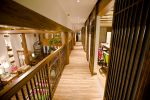 400平中式风格茶馆走廊装修图片欣赏
