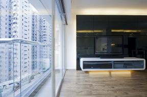86平米三居室现代风格电视柜装修设计效果图