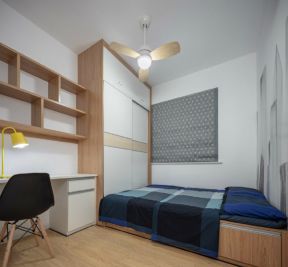 2023北欧风格110平米三居室书房榻榻米设计图片