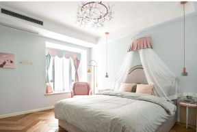 138平米欧式四居室卧室装修设计效果图