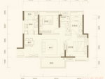 纯水岸东湖二期现代简约93平米三居室装修案例