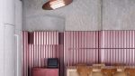 900平现代粉色酒吧背景墙装修效果图片赏析
