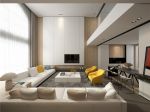 300平复式现代简约风格客厅沙发图片