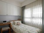 100平米地中海风格卧室窗帘装修图片