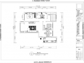 簡約風(fēng)格130平米三居室戶型圖