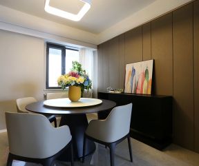 2023现代风格216平米五居室餐厅餐桌设计图片