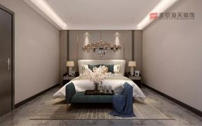 200平复式港式风格卧室装修设计效果图片