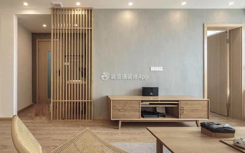 锦绣龙城日式极简86平米两居室装修案例