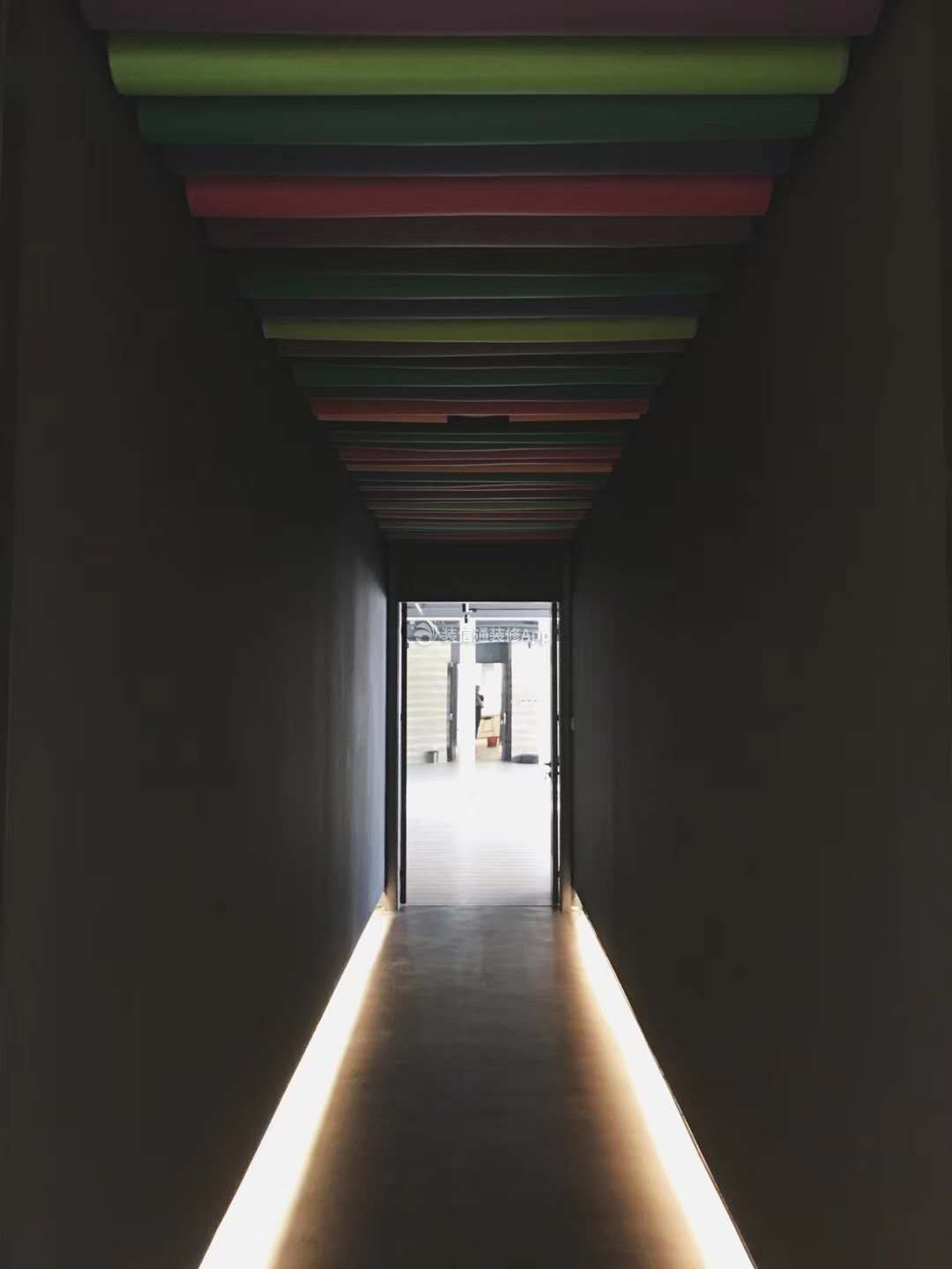瑜伽室700平米极简风格走廊设计图片