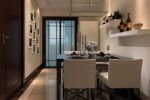 中式风格200平米四居室餐厅装饰设计效果图