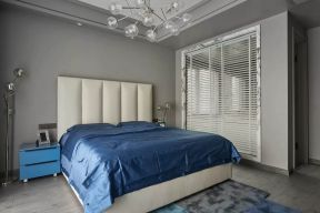 130平太平洋城中城轻奢风格卧室软包床头设计图片