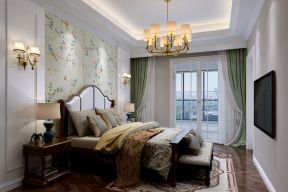 别墅320平美式风格卧室装修设计图